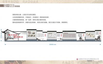 德陽中西結合醫院文化墻